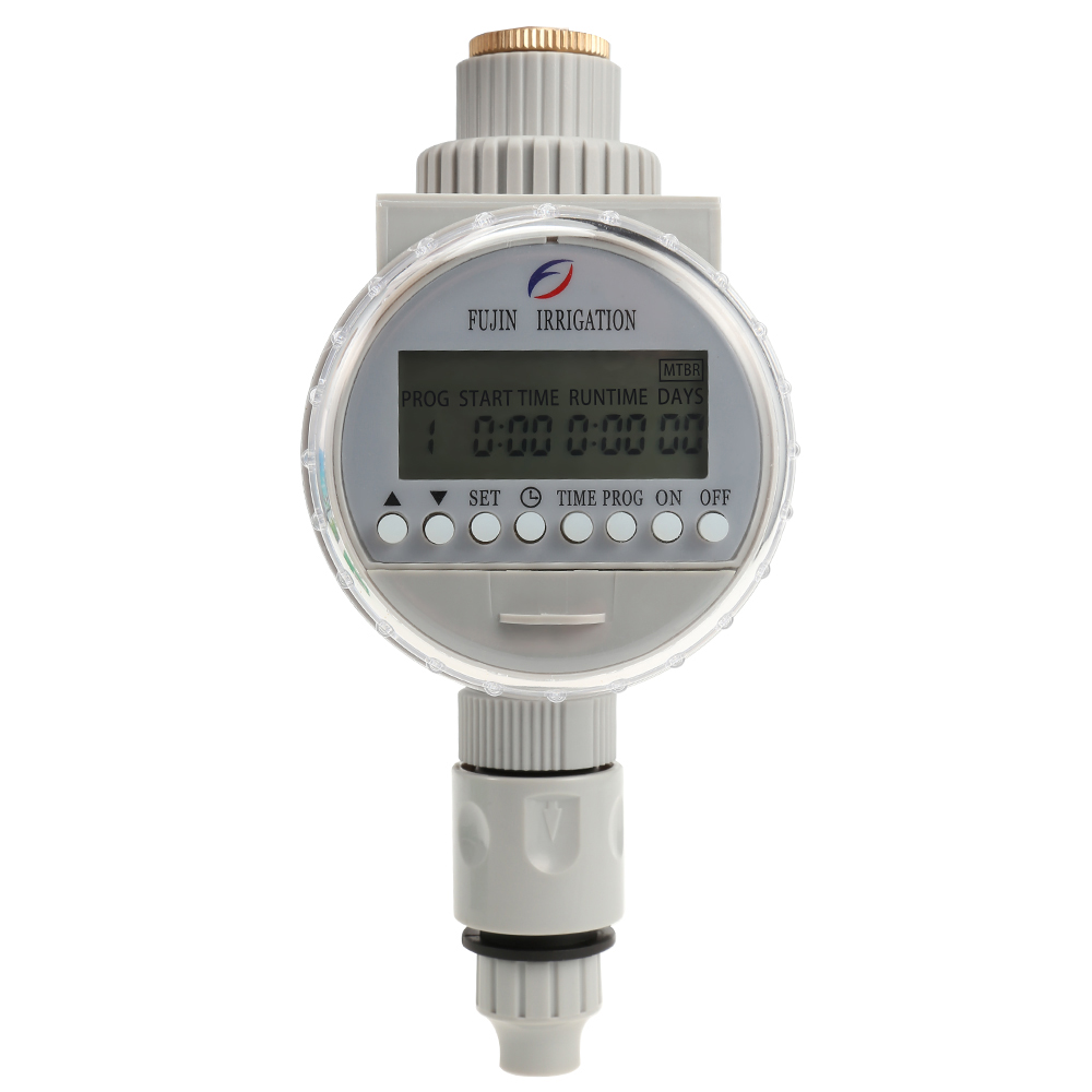 FUJINIRRIGATION Garden Watering Solar Water Timer Automatic Watering Irrigation Controllers System LCD Digital Irrigation Timer: Default Title