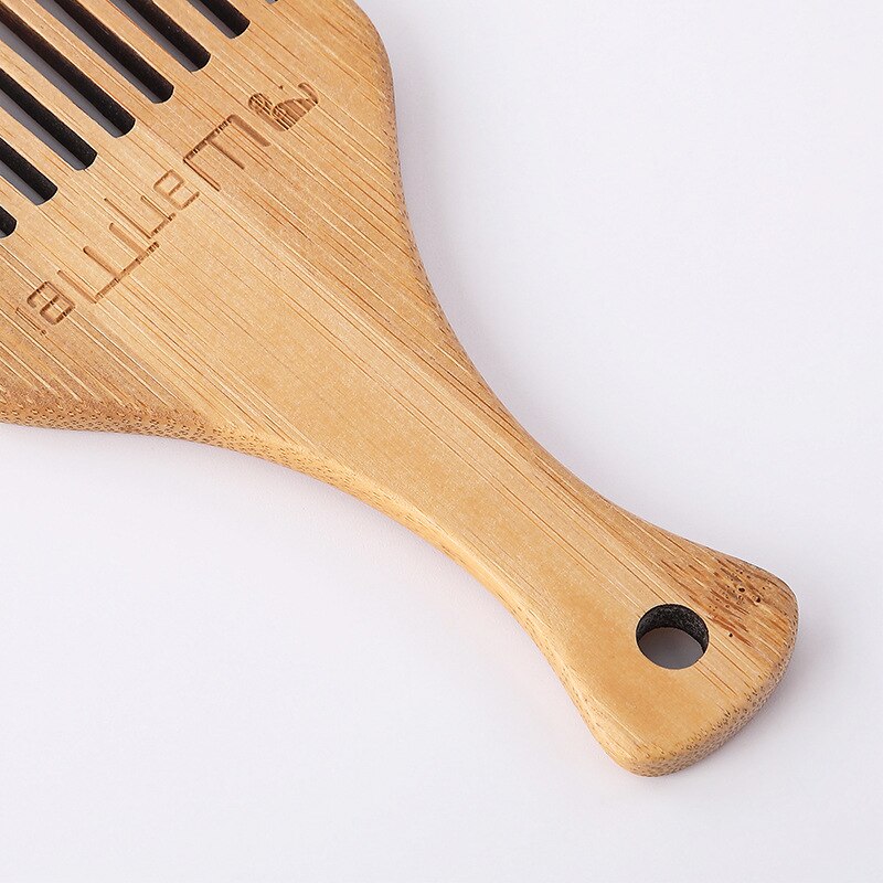 Brosse à cheveux en bois à dents larges, peigne à choisir, fourchette, peigne à insérer, équipement pour cheveux bouclés Afro, outils de coiffure, 1 pièce