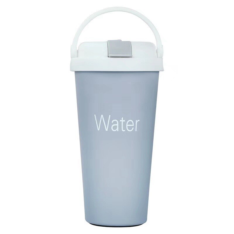 304 Stainless Steel European Straw Coffee Cup Office Insulation Cup Outdoor Leisure Car Grinding Cup