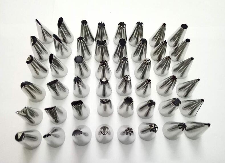 48 Stks/set Cake Decorating Goede Rvs Icing Piping Nozzles Pastry Tips Set Cake Bakken Tools Accessoires Ddj