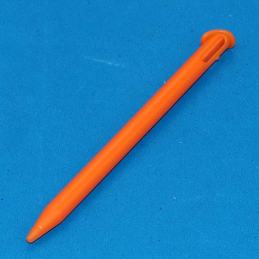 ChengHaoRan Plastic &amp; Metal Retractable Stylus Touch Screen Pen Voor Nintendo 3 DSXL 3 DSLL Voor 3DS XL LL: Plastic--orange