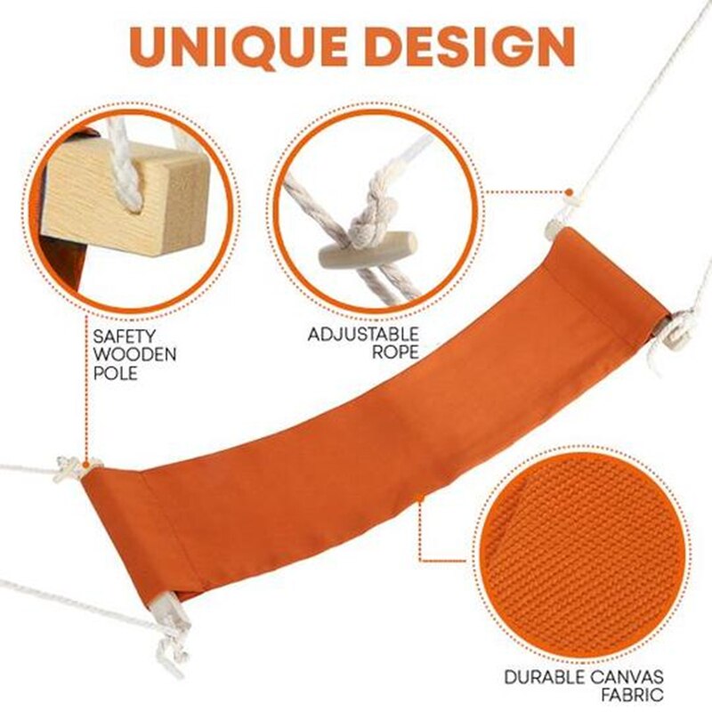 Creatieve Eenvoudige Voet Hangmat Lui Casual Bureau Rust Voet Zet Voet Voeten Swing Voetsteun Leisure Voetsteun Desk Voeten hangmat