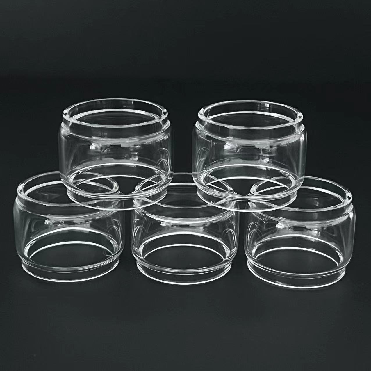 5 uds/3 uds tubos de vidrio de burbujas normales Mini tazas para Kylin Mini V2/Kylin V2/Kylin M/Kylin M Pro RTA tanque de vidrio: Azul / 701-800 ml