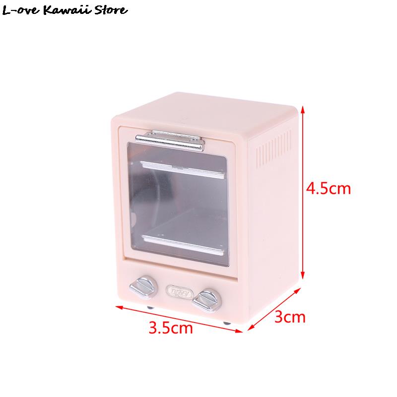 Juego de muebles para casa de muñecas en miniatura, Mini Kit de juguete, accesorios, TV, cocina, nevera para el hogar, juego de simulación para niños, estatuilla Diy: YELLOW
