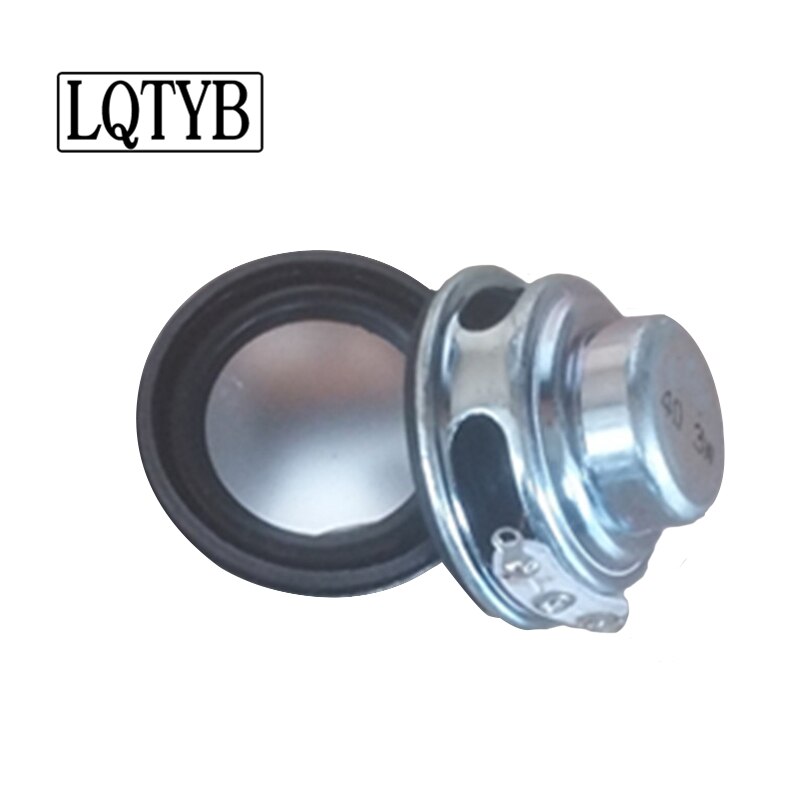 2pcs32mm pot bottom magnetic speaker 4 ohm 3w round full frequency bluetooth speaker speaker audio speaker