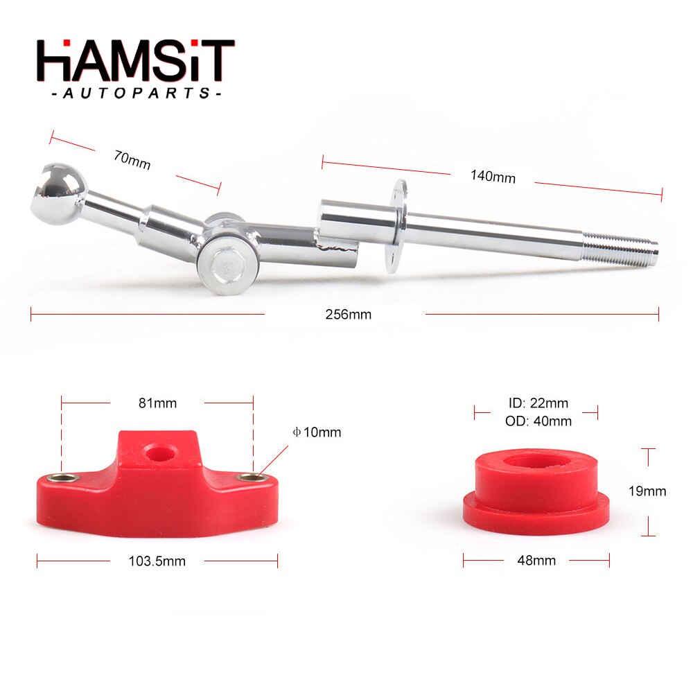 versnellingspookknop auto 6 Speed ​​Pookknop Voor Nissan Voor Qashqai Voor J10 Voor Dualis Stick Versnellingshendel Pen Handvat Adapter Innerlijke Mouw Reparatie Kit 2006-2013 Pookknop (Size : Handle