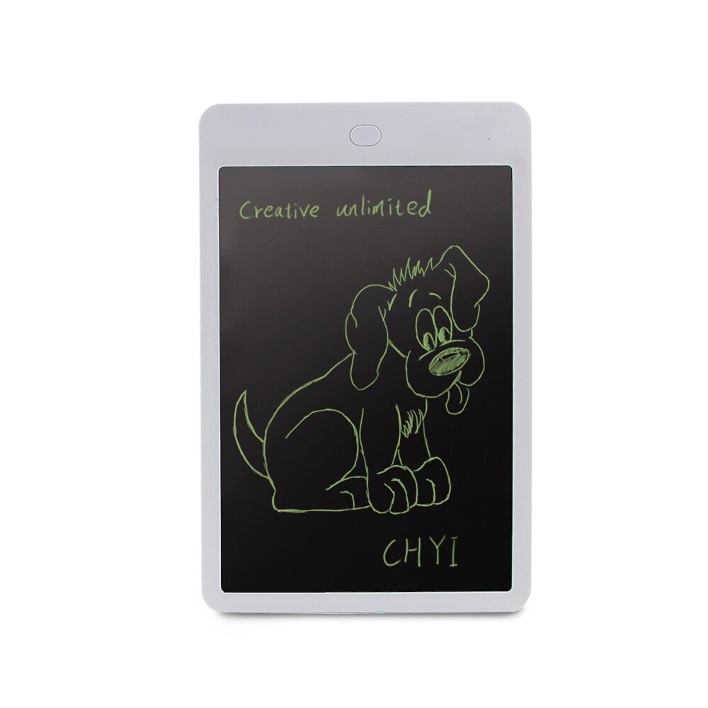 10-inch LCD Writing Tablet - Digital Drawing Pad with Eraser & Lock Button - Portable Electronic Message Board: White