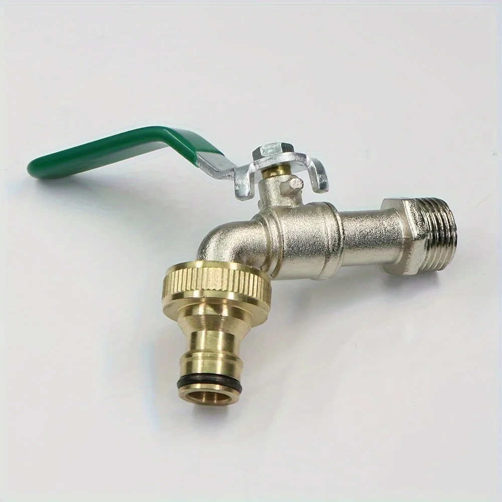 Brass Faucet Tap Connector Mixer Hose Adaptor Quick Connecter Copper Hose Coupling Adapter Garden Watering Fittings Tool