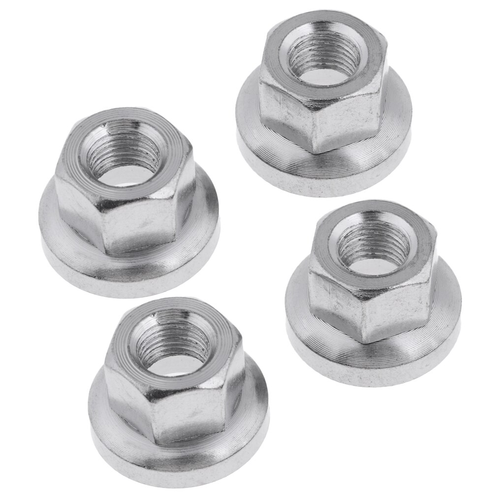 MagiDeal 4pcs Bicycle Bike Cycling Rear Hub Axle Nut 3/8' - Strong &amp; Durable