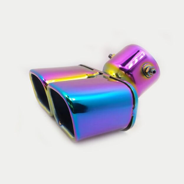 Embout extérieur de silencieux de voiture dédié à la Honda CRV CR-V , embout de sortie d'échappement, ornement: B0015Ma73