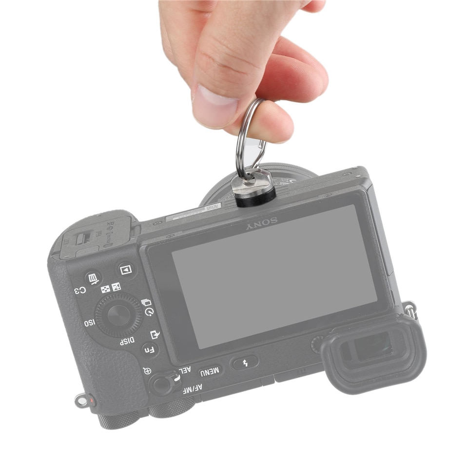 SmallRig Standard 1/4-20 Gewinde Schraube Adapter Edelstahl Stativ Montage Schraube für schnell Freisetzung Nacken Gurt SLR/DSLR-974