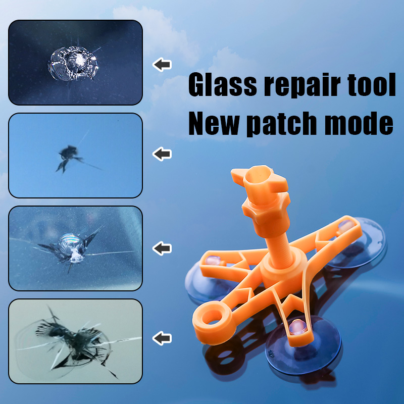 Windshield Repair Kit Quick Fix Car Windscreen Bullseye Rock Chip Crack Scratch F-Best