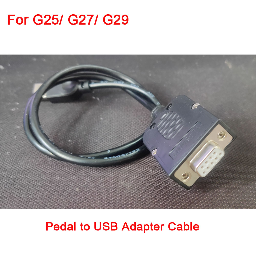Para Logitech G29 G27 G25 pedal DIY piezas de modificación MOD G29 G27 G25 Pedal a USB adaptador Cable convertidor
