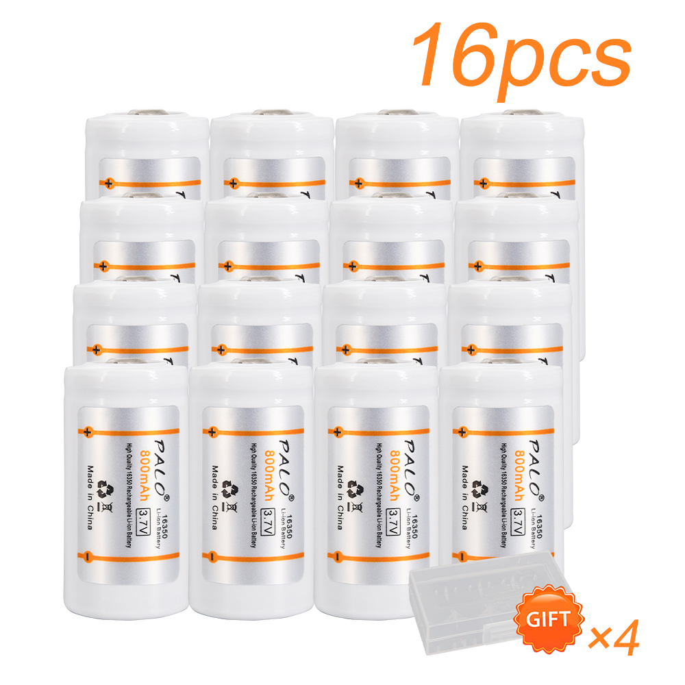 Palo cr123a 800 wiederauf ladbare batterie mah Lithium li-Ion cr123 batterien für LED taschenlampe arlo sicherheits kamera l70: verrotten