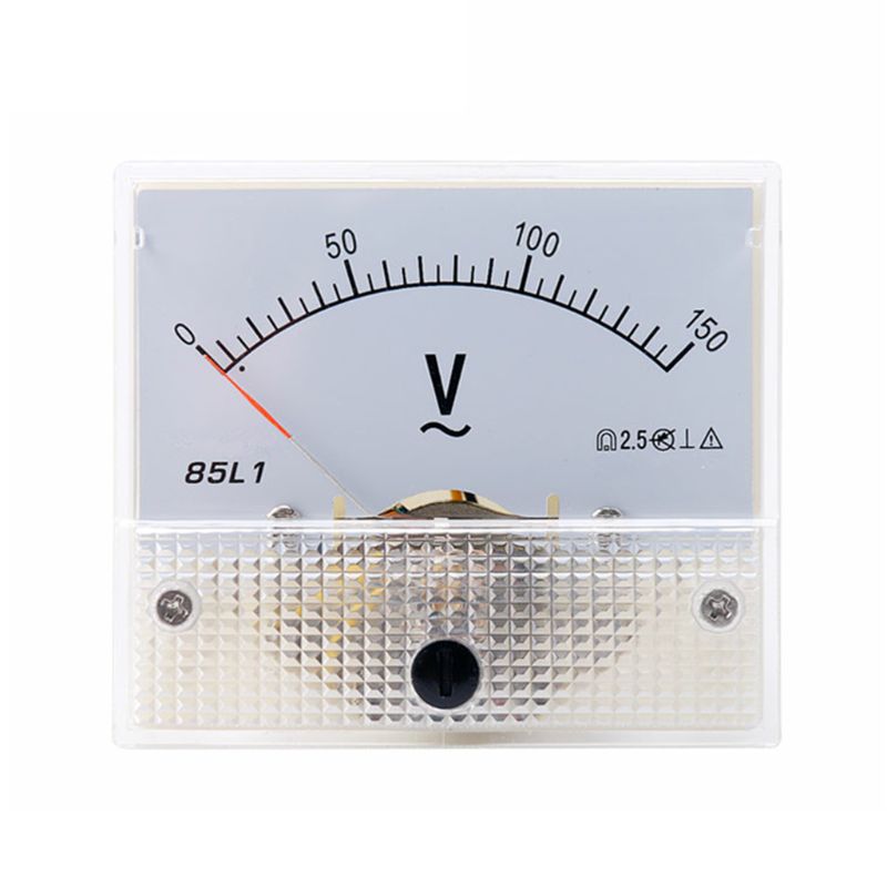 Indicador 85L1, voltímetro CA clase 2,5, Voltímetro analógico de voltaje, medidor de Panel de voltímetro 0-150V 250V 300V 450V 500V 600V 1000V