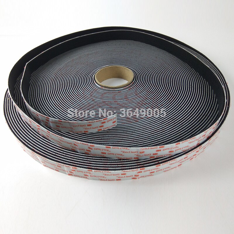 Tipo 400 3 M doppio serratura SJ3551 Nero Fungo VHB adesivo Richiudibile fissaggio nastro