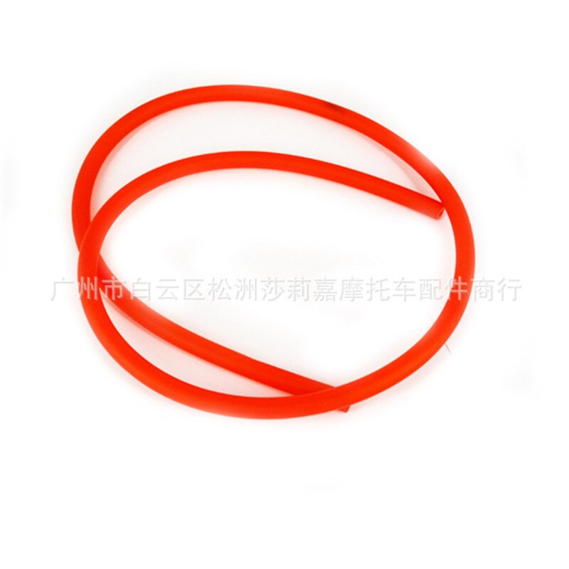 Brændstofrørslange benzinslange blyfri olieslange motorcykel gasledning slange olie oliering slange slange rørfittings udskiftning: Rød