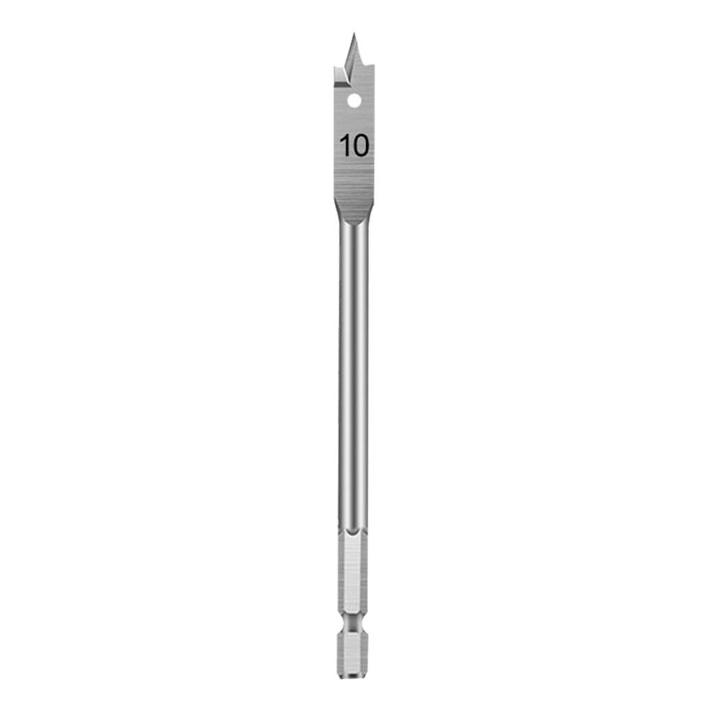 Juego de brocas planas de acero de alto carbono para madera, herramienta de carpintería duradera, Multifun-centional, 6-50mm: Naranja