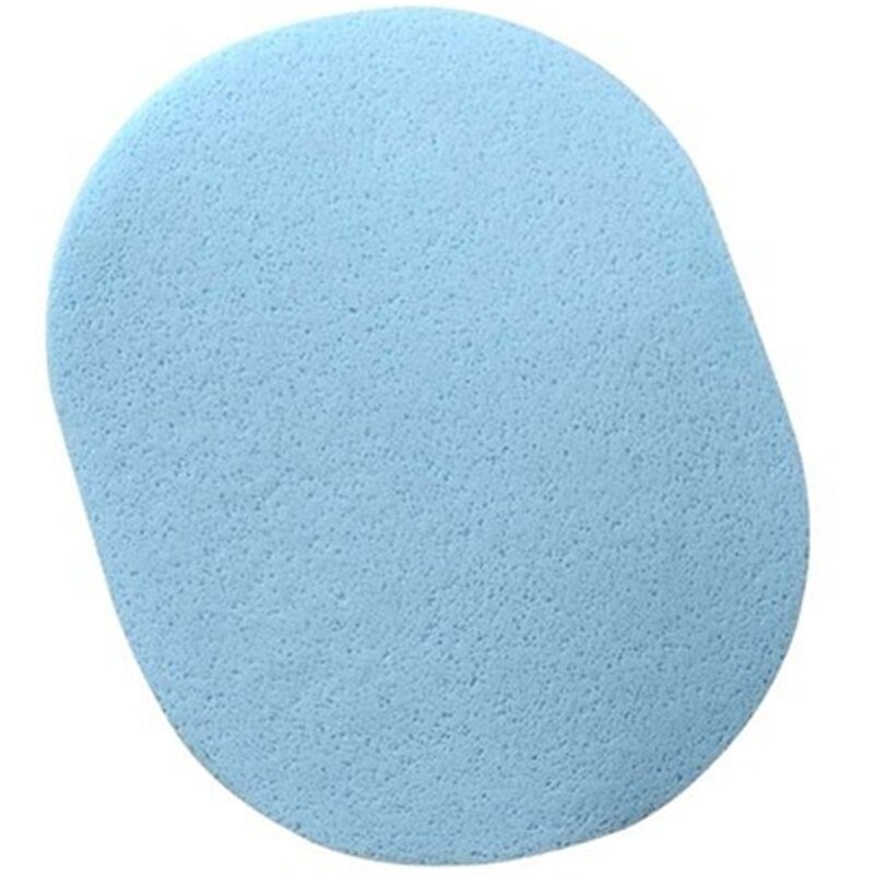 10 kpl kasvojen pyöreä meikinpoistovälineet luonnon sieni selluloosa pakkaa kosmeettinen puff kasvojen pesusieni