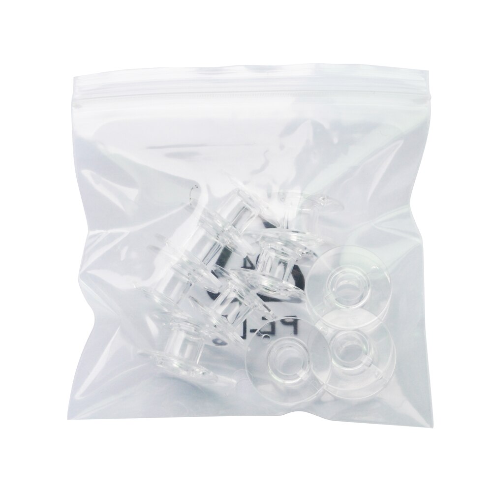 10Pcs Naaien Clear Plastic Sewinc Machine Lege Spoel Voor Brother Singer Janome