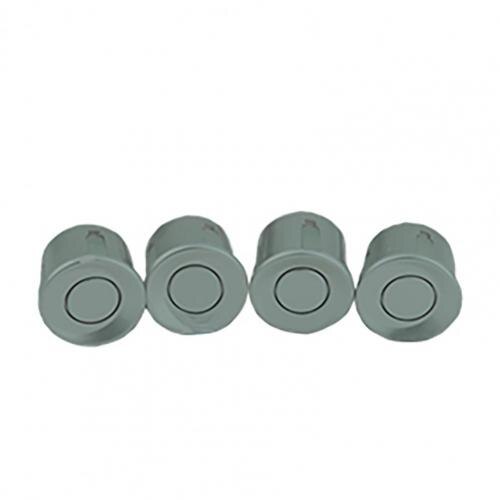 4Pcs Car Reversing Sensor Reversing Probe Parking Aid Sensors Car Accessories Supplies Products: Grey