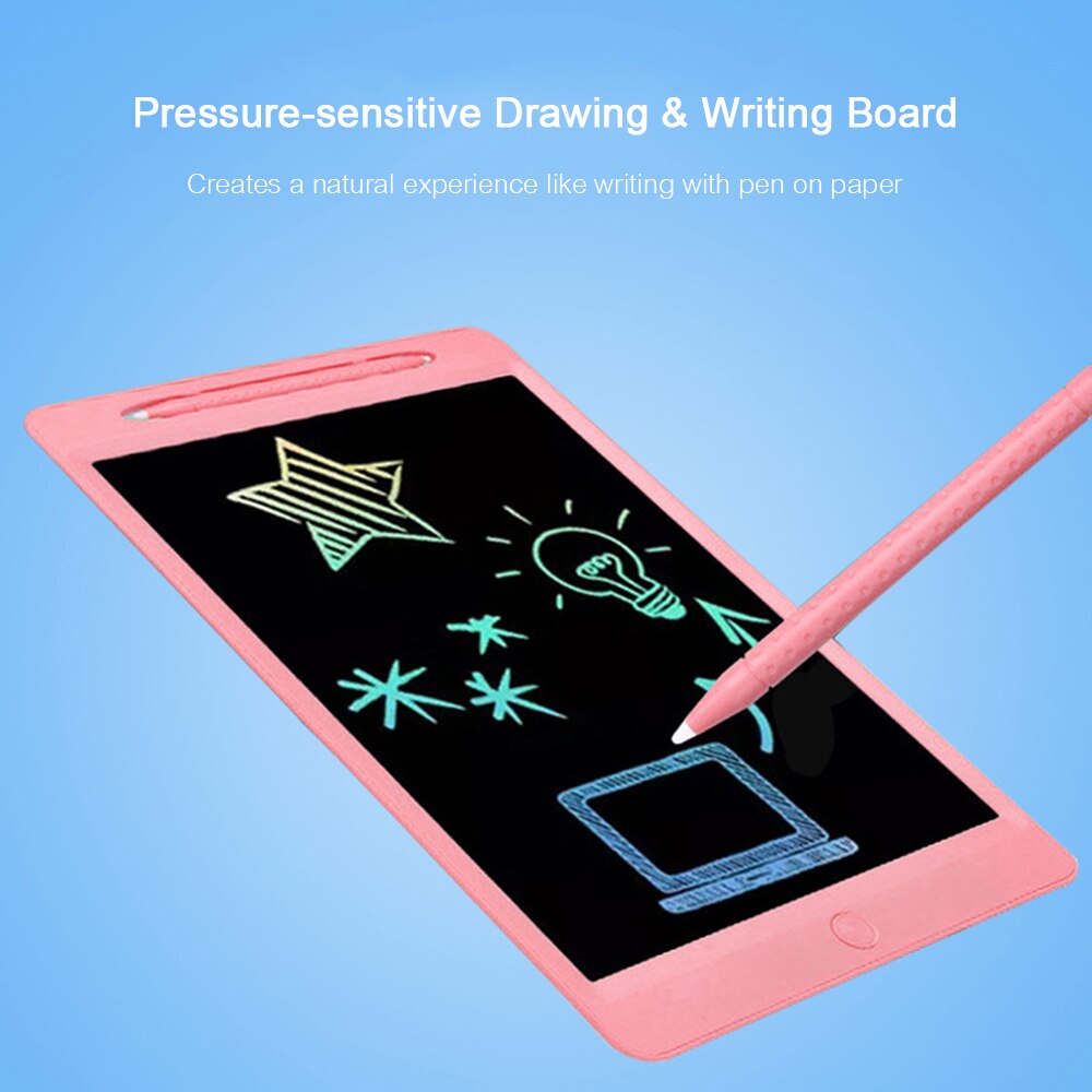 LCD Writing Tablet 11.5 Inch Erasable Pressure-sensitive Double-headed Pen Drawing and Writing Board Eye-protective Writing Pad