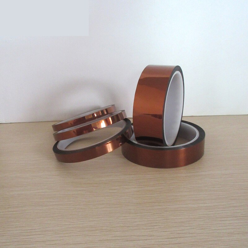 Polyimide Tape Gold Finger Brown High Temperature Tape High Temperature Resistant Tape 0.06 Thickness 29mm-200mm Width