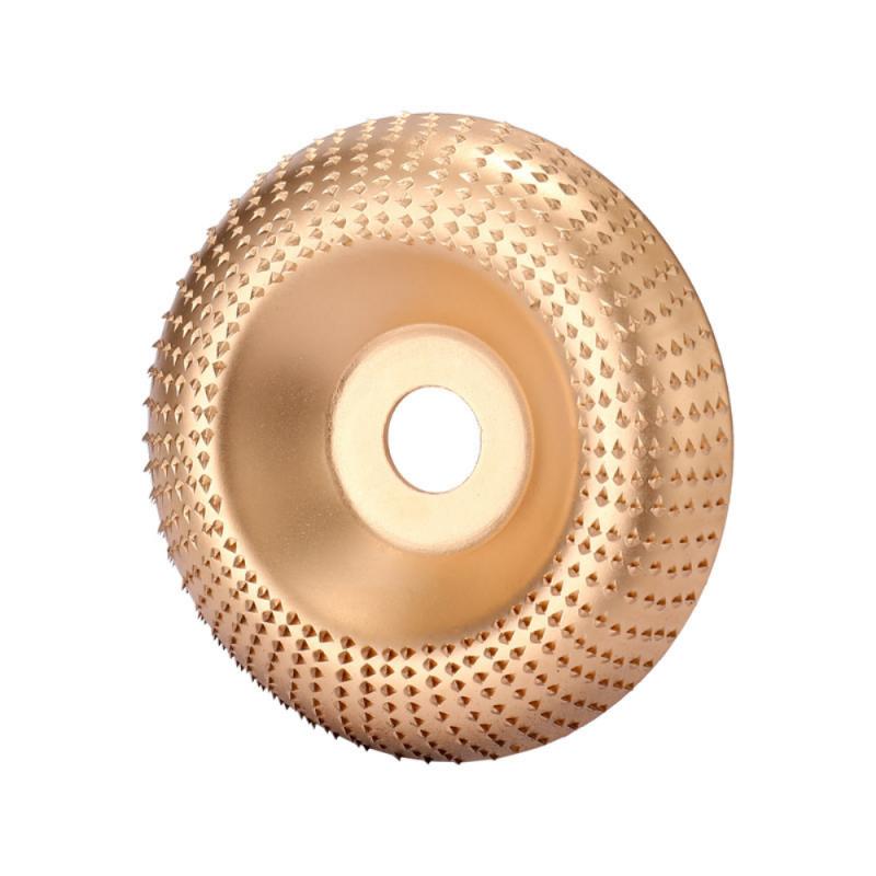 Disco moldeador de madera de 100mm, herramienta rotativa de lijado de disco abrasivo de acero al carbono para amoladora angular,: 1