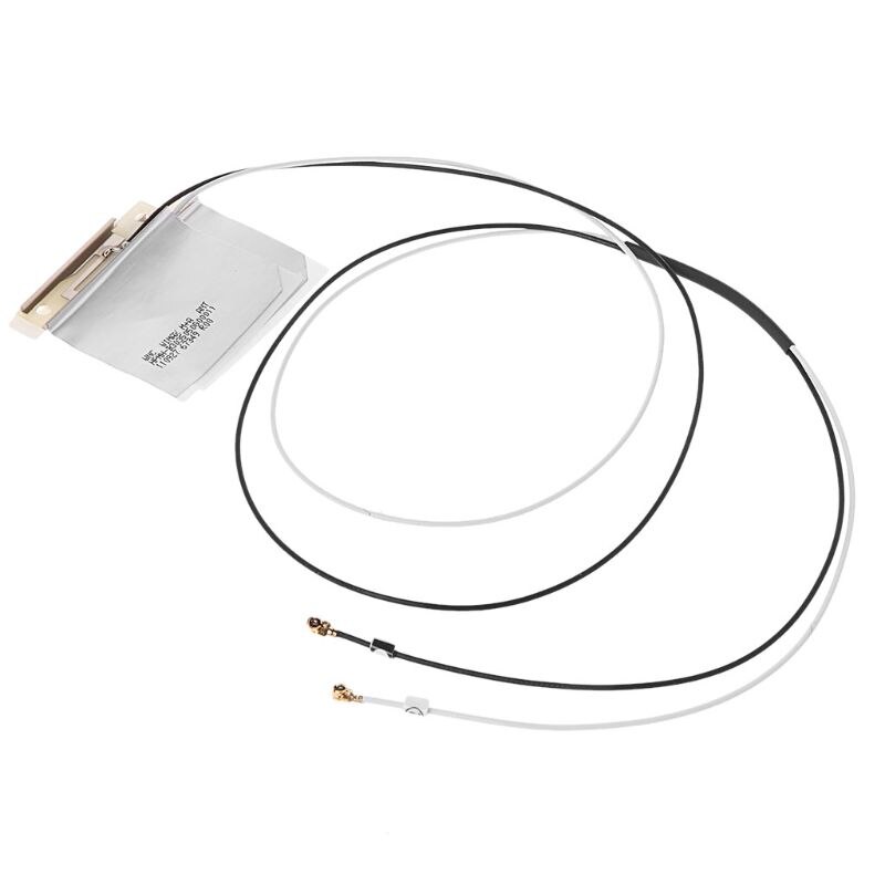1 Pair Universal Laptop Mini PCI-E Wireless Wifi Internal Antenna Black+White