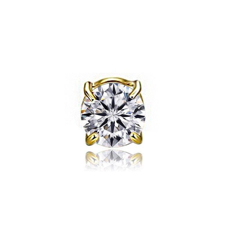 Klassieke Magnetische Gesp Kristallen Oorbellen Voor Vrouwen Meisjes Mode Strass Koper Clip Oor Sieraden 2 Stuks