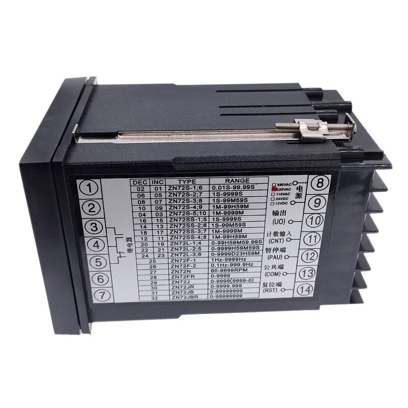 HB72 Electronic meter counter length measurement sensor with reversible counter