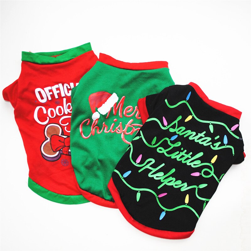Christmas Dog Clothes For Small Dog Pet Xmas Costumes Winter Coat Clothing Cute Puppy Outfit For Dog Plus Sizes Para Perro