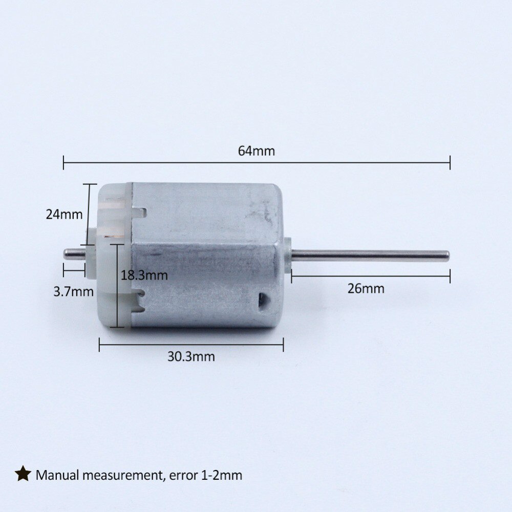 Auto Achteruitkijkspiegel Vouwen Centrale Vergrendeling Deurslot Motor DC12V 280 Motor Voor Bmw Benz Voor Infiniti Citroen Motor Voor volvo S80: 5