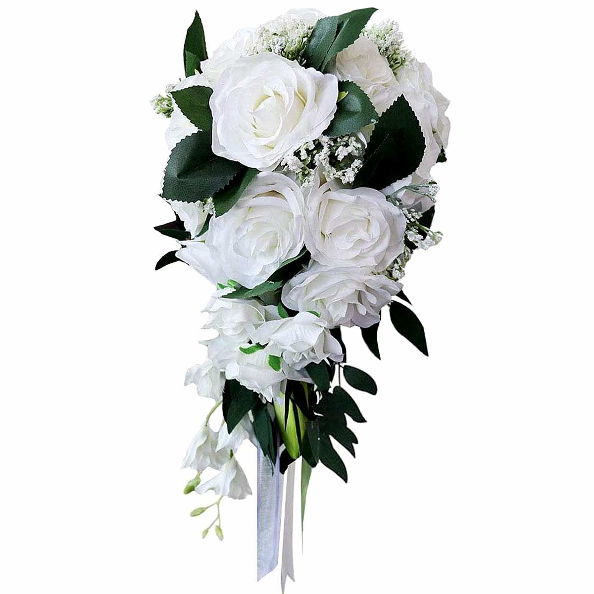 Novia rosa para ramo de novia, flores de mariposa, accesorios nupciales, ramos de novia pequeños, rosas de cinta para decoración de damas de honor