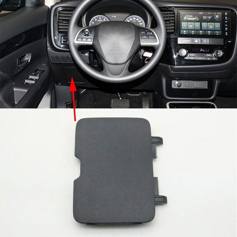 For Mitsubishi Outlander Car Front Instrument Dashboard Panel Fuse Box Cover Cap Lid