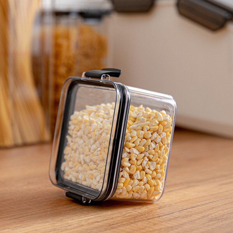 700/1300/1800ml voedselcontainers koelkast plastic keuken noedeldoos meergranen opslagtank transparante verzegelde blikken