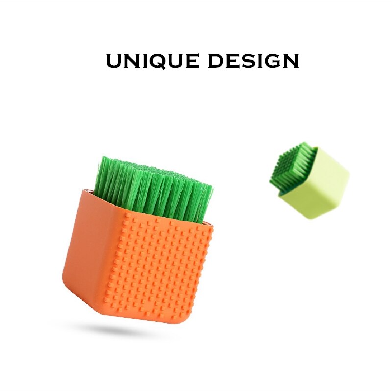 Cepillo de silicona multifunción para lavar ropa, pelo suave, limpieza de zapatos, ropa interior, ropa interior