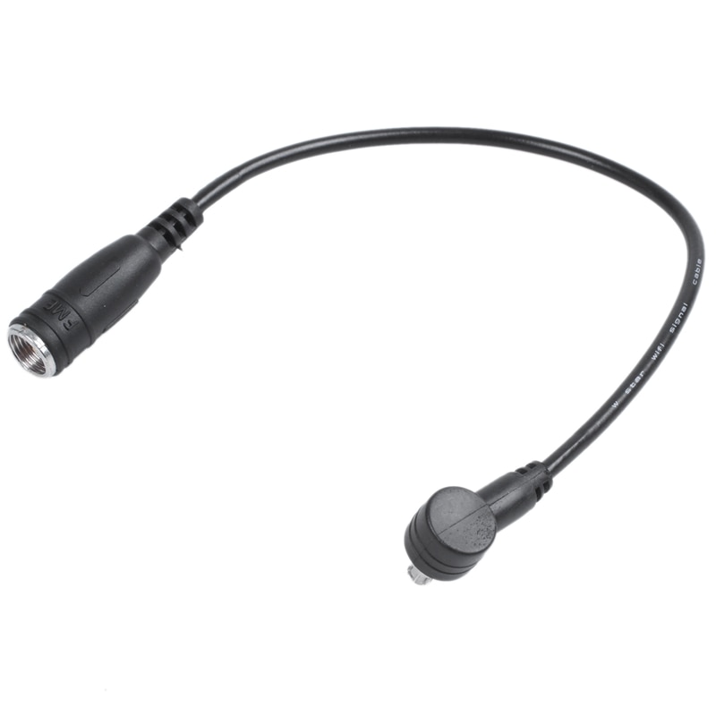 TS9 plug jumper, FME connector pigtail antenna cable 21 cm black: Default Title
