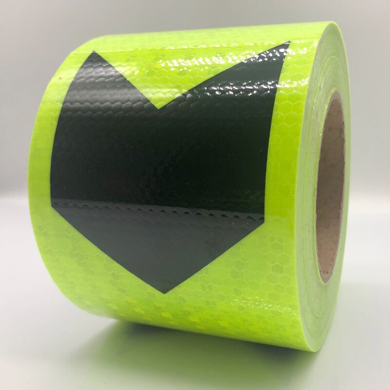 Pegatinas reflectantes de seguridad de 3M para conducción nocturna, pegatinas reflectantes anchas e impermeables, cinta de advertencia, accesorios para coche