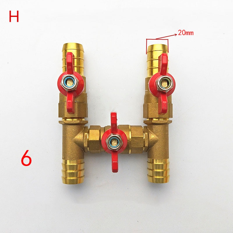 3 way fuel valve For fuel tank heating 3 way fuel selector valve 6-port ball valve For fuel tank heating