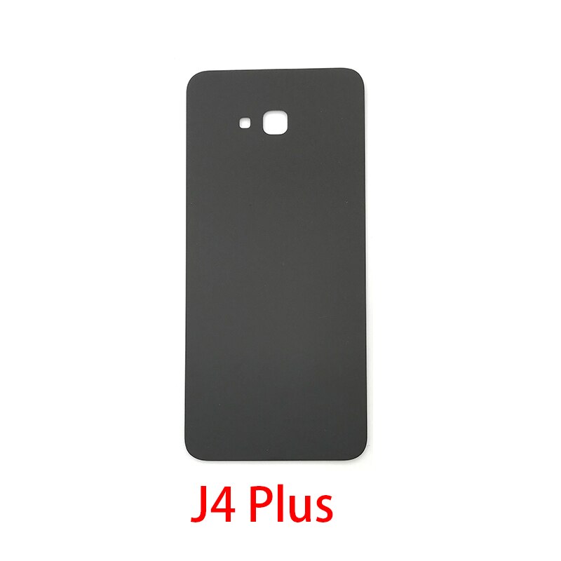 Achterkant van glas voor de samsung galaxy  j4 j6 plus  j415 j610 j610f batterijklepbehuizing batterij achterkant