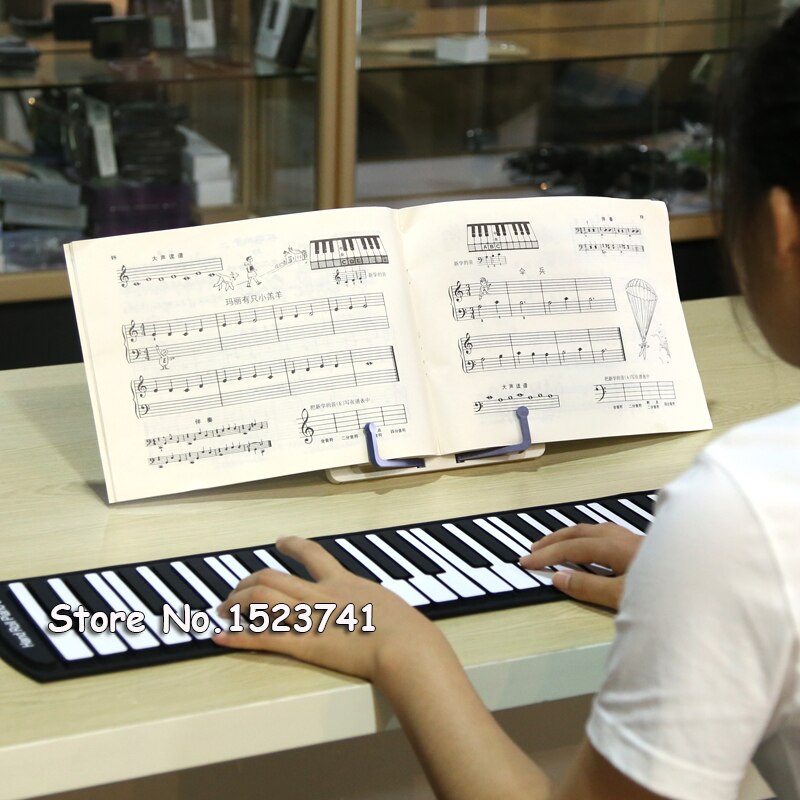 Bærbar bogstøtte stativ læsning bogstand bøger opskrift hylde foldbar holder arrangør til musik score opskrift tablet