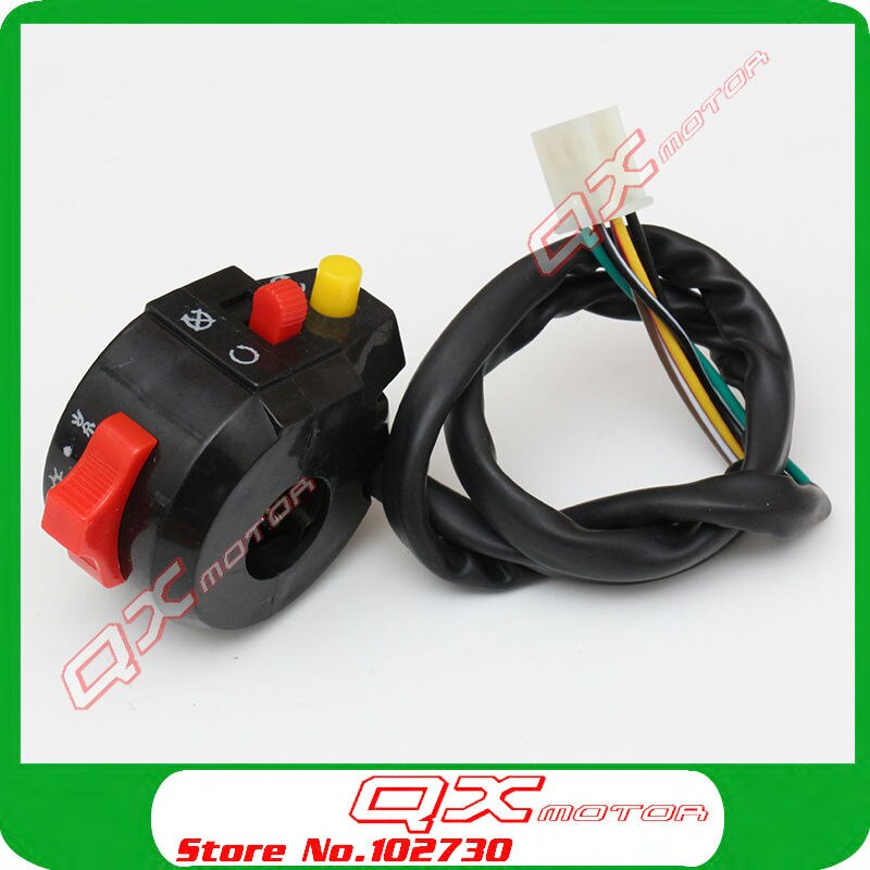 Start switch Light Switch Kill Switch for Enduro Supermoto Off Road ATV Quad Motorcycle Pocket bike Steel Bike scooter