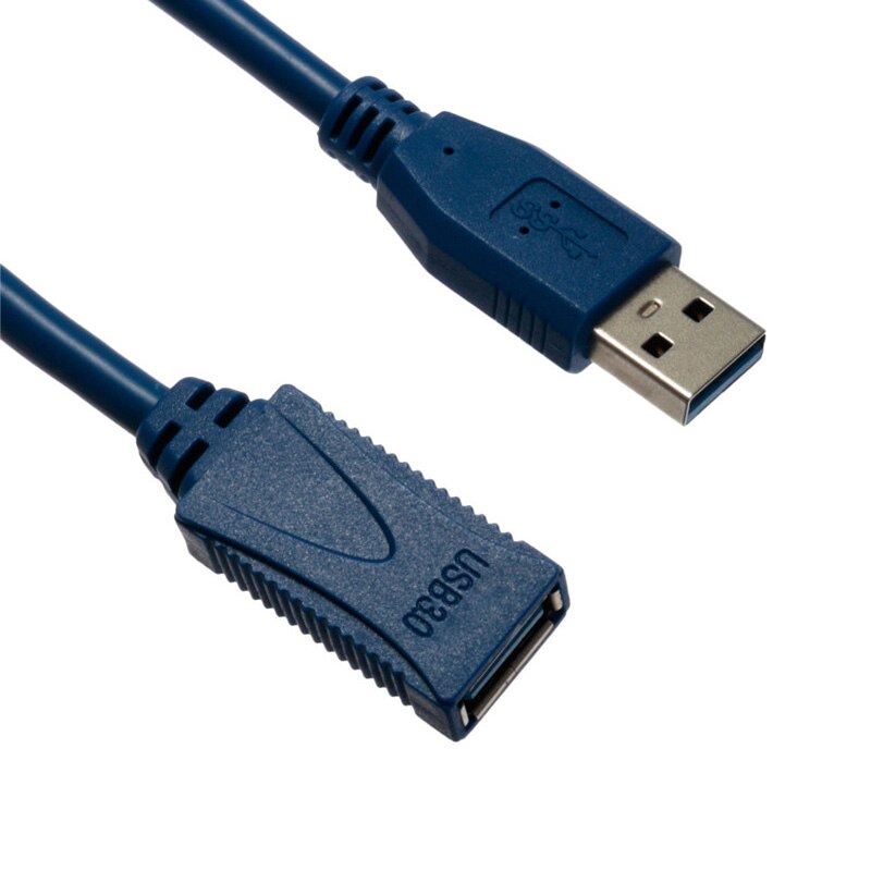 Cable de extensión USB 3,0, Cable USB de supervelocidad macho a hembra, extensor de sincronización de datos para ordenador portátil, PC, ratón de Jugador