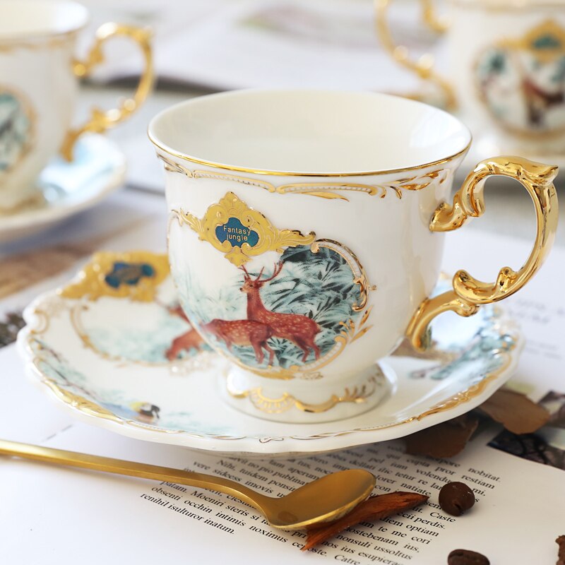 Europese Luxe Koffie Koffie Mok Reizen Leuke Mok Keramische Koffie Mok Geïsoleerde Koffie Mok Grappige Caneca Drinkware BB50: style 1