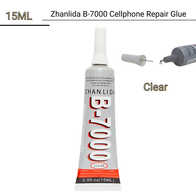 Freies Versand15ML Starken Klebstoff Wasserdichte Flüssigkeit praktisch Lcd Rahmen Reparatur Kleber: Zhanlida B7000 15ML