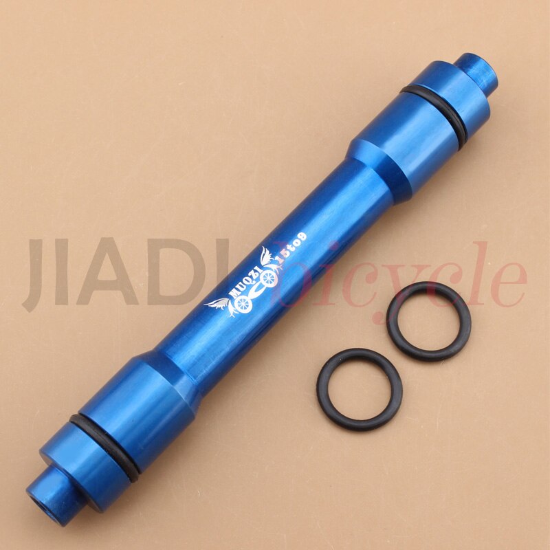 Muqzi Mtb Naven As Diameter Conversie Zetel 15 Mm Buis As Hub 9 Mm Mountainbike Fietsen legering Conversie As: blue