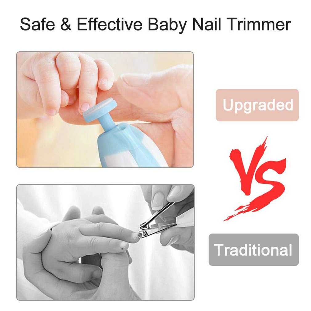 Polidor elétrico multifuncional para unhas, 6 em 1, para bebês, manicure, cuidados com as unhas, ferramentas para manicure