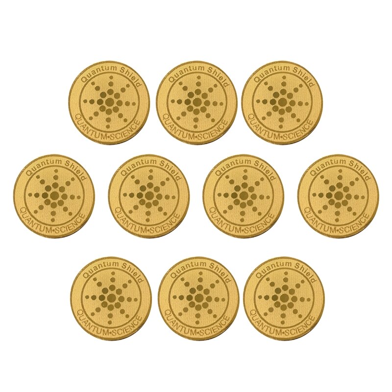 10Pcs Energie Anti Straling Schild Emf Bescherming Mobiele Telefoon Stickers Emr 090F