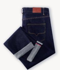 Xiaomi youpin DMN classic jeans classic Straight Close the foot Man comfortable Trousers for male: gray blue 31